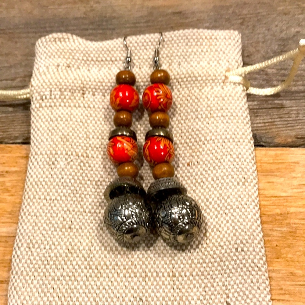 Urban Glitz one of a kind hand crafted earrings